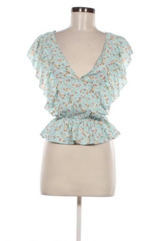 Γυναικεία μπλούζα Funky Buddha, Μέγεθος S, Χρώμα Πολύχρωμο, Τιμή 3,99 €