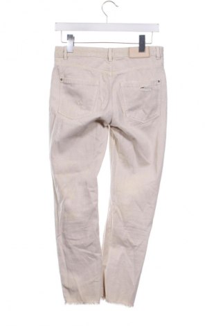 Dámske džínsy  Zara, Veľkosť XXS, Farba Béžová, Cena  2,95 €