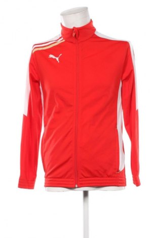 Bluză trening de bărbați PUMA, Mărime M, Culoare Roșu, Preț 157,99 Lei, #129436389