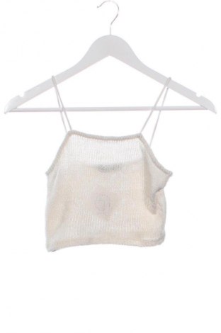 Damen Shirt Bershka, Größe XS, Farbe Ecru, Preis 8,99 €