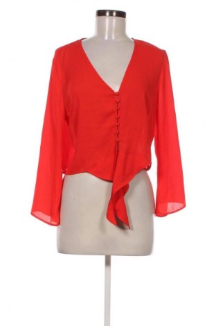 Damen Shirt Gina Tricot, Größe M, Farbe Rot, Preis 5,12 €