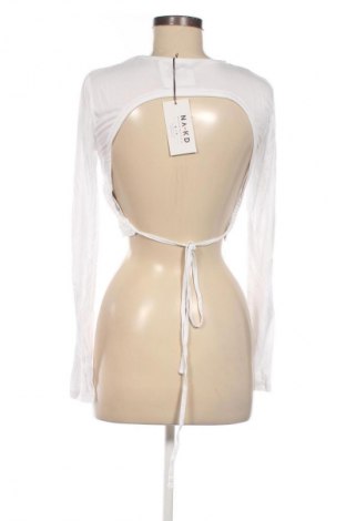 Dámská halenka NA-KD, Velikost L, Barva Bílá, Cena  89,00 Kč