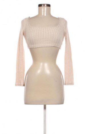 Дамска блуза SHEIN, Размер XS, Цвят Бежов, Цена 2,04 €