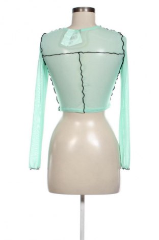 Dámská halenka Sinsay, Velikost XS, Barva Zelená, Cena  49,00 Kč