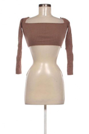 Γυναικεία μπλούζα Zara, Μέγεθος S, Χρώμα Καφέ, Τιμή 3,99 €