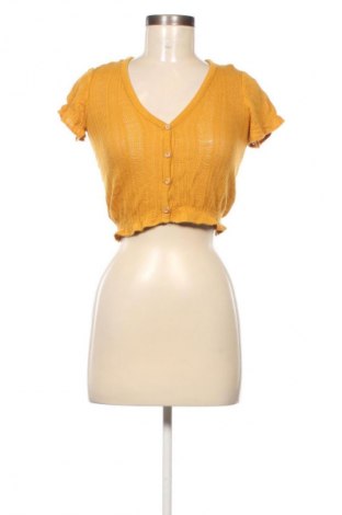 Dámsky kardigán Bershka, Velikost XS, Barva Žlutá, Cena  49,00 Kč