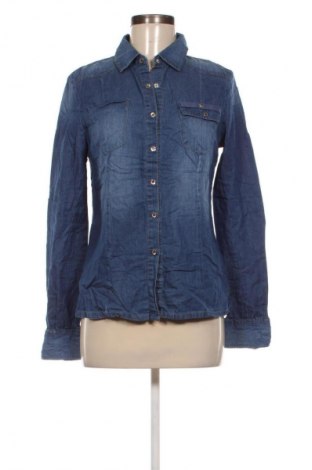 Дамска риза Calvin Klein Jeans, Размер M, Цвят Син, Цена 28,63 €, #133985629