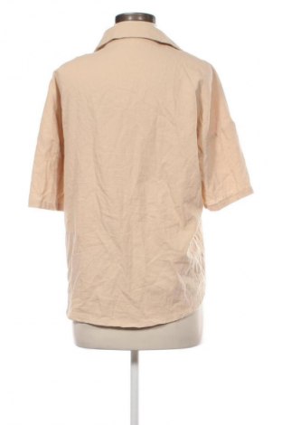 Γυναικείο πουκάμισο SHEIN, Μέγεθος M, Χρώμα  Μπέζ, Τιμή 5,99 €