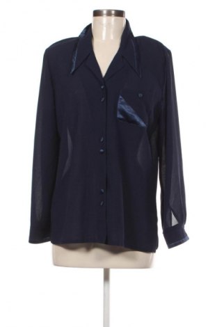 Γυναικείο πουκάμισο Unbranded, Μέγεθος L, Χρώμα Μπλέ, Τιμή 2,99 €