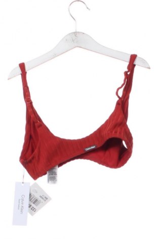 Γυναικείο μαγιό Calvin Klein, Μέγεθος XS, Χρώμα Κόκκινο, Τιμή 24,99 €