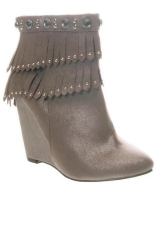 Γυναικεία μποτάκια Unbranded, Μέγεθος 38, Χρώμα Χρυσαφί, Τιμή 9,99 €