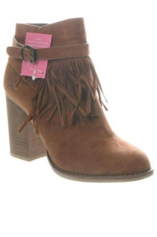 Γυναικεία μποτάκια You Young Coveri, Μέγεθος 37, Χρώμα Καφέ, Τιμή 14,99 €