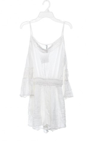 Salopetă scurtă de damă Fb Sister, Mărime XS, Culoare Alb, Preț 29,99 Lei
