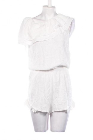 Damski krótki kombinezon Unbranded, Rozmiar L, Kolor Biały, Cena 104,99 zł