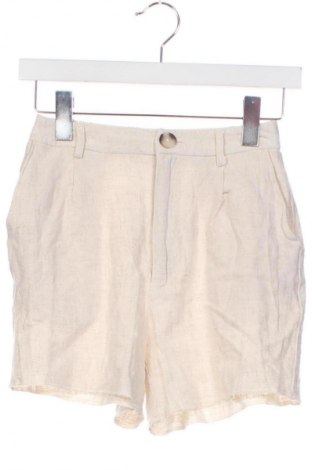 Γυναικείο κοντό παντελόνι Stradivarius, Μέγεθος XXS, Χρώμα  Μπέζ, Τιμή 5,99 €