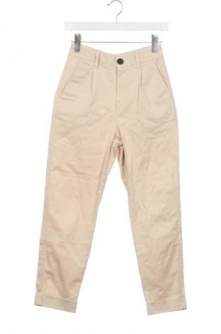 Dámské kalhoty  Bershka, Velikost XS, Barva Béžová, Cena  199,00 Kč
