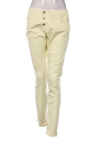 Γυναικείο παντελόνι Please, Μέγεθος L, Χρώμα Κίτρινο, Τιμή 4,99 €