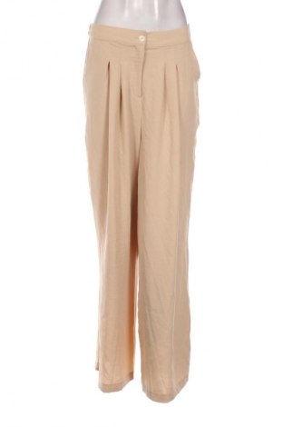 Dámské kalhoty  Trendyol, Velikost M, Barva Béžová, Cena  149,00 Kč