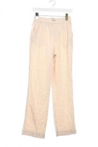 Dámské kalhoty  Zara, Velikost XS, Barva Béžová, Cena  99,00 Kč