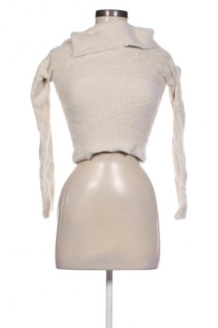 Dámský svetr Bershka, Velikost XS, Barva Krémová, Cena  249,00 Kč