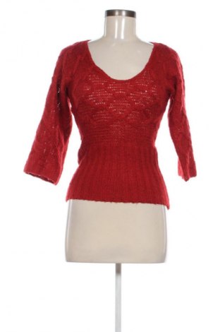 Dámský svetr Clockhouse, Velikost XS, Barva Červená, Cena  69,00 Kč