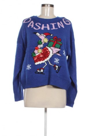 Dámský svetr Clockhouse, Velikost L, Barva Modrá, Cena  199,00 Kč