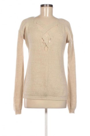 Női pulóver Ello, Méret L, Szín Bézs, Ár 2 989 Ft