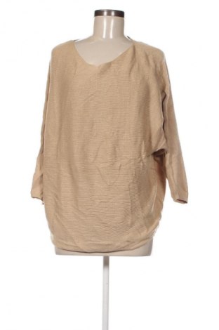 Dámský svetr Ever.me by Takko Fashion, Velikost L, Barva Béžová, Cena  49,00 Kč