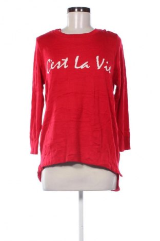 Дамски пуловер F&F, Размер M, Цвят Червен, Цена 2,04 €