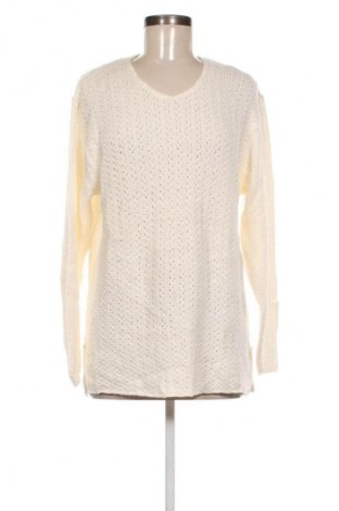 Γυναικείο πουλόβερ Michele Boyard, Μέγεθος XL, Χρώμα Εκρού, Τιμή 1,99 €