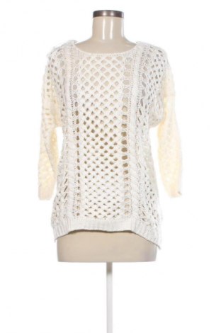 Dámský svetr Nkd, Velikost L, Barva Krémová, Cena  149,00 Kč