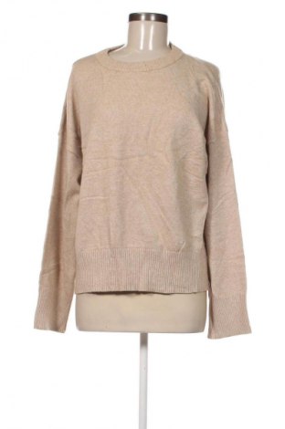 Damenpullover Q/S by S.Oliver, Größe M, Farbe Beige, Preis 10,99 €
