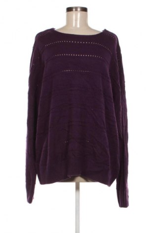 Дамски пуловер Unbranded, Размер 5XL, Цвят Лилав, Цена 13,80 €