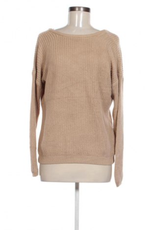 Дамски пуловер Unbranded, Размер M, Цвят Бежов, Цена 2,55 €