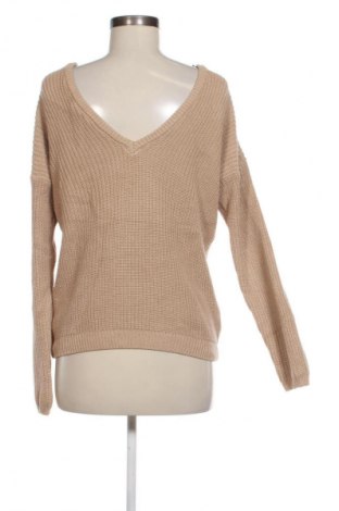 Дамски пуловер Unbranded, Размер M, Цвят Бежов, Цена 2,55 €