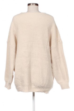 Дамски пуловер Unbranded, Размер XXL, Цвят Бежов, Цена 3,57 €