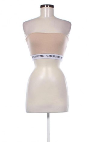 Dámsky top  Pretty Little Thing, Veľkosť M, Farba Kremová, Cena  4,95 €
