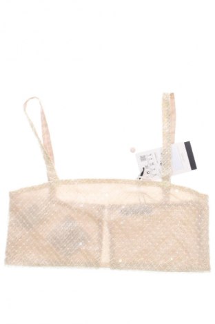 Damski top Pull&Bear, Rozmiar S, Kolor Beżowy, Cena 51,99 zł