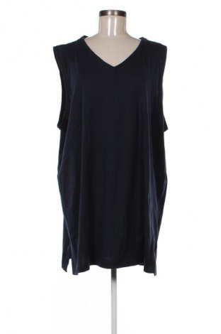 Γυναικείο τοπ Ulla Popken, Μέγεθος 5XL, Χρώμα Μπλέ, Τιμή 16,99 €