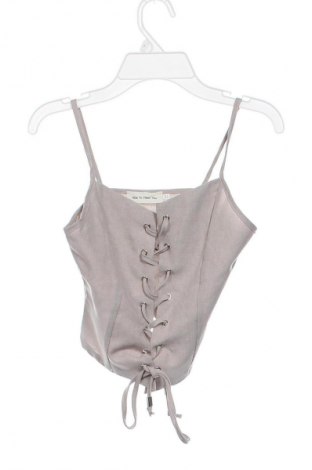 Γυναικείο τοπ Unbranded, Μέγεθος XS, Χρώμα  Μπέζ, Τιμή 9,99 €