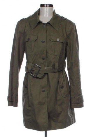 Δερμάτινο γυναικείο παλτό Gestuz, Μέγεθος M, Χρώμα Πράσινο, Τιμή 40,99 €