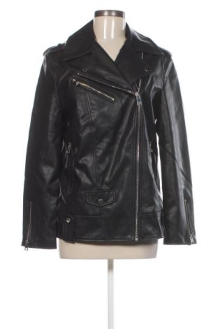 Дамско кожено яке River Island, Размер XXS, Цвят Черен, Цена 16,87 €