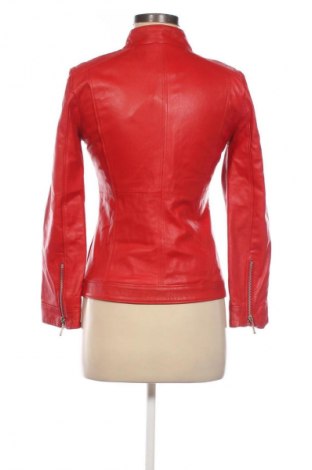 Γυναικείο δερμάτινο μπουφάν Unbranded, Μέγεθος S, Χρώμα Κόκκινο, Τιμή 75,30 €
