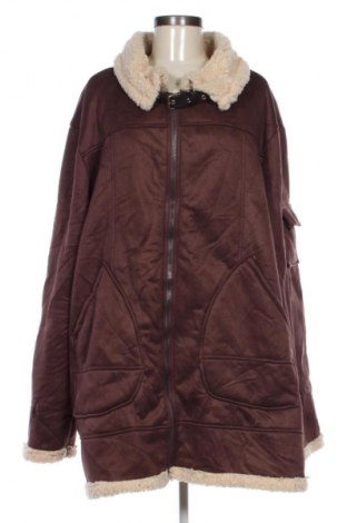 Γυναικείο παλτό Unbranded, Μέγεθος 3XL, Χρώμα Καφέ, Τιμή 11,99 €