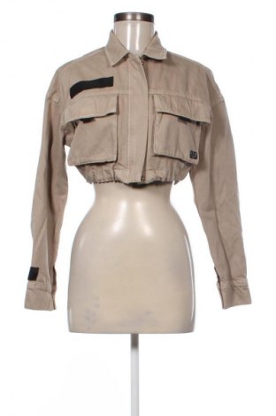 Damenjacke Bershka, Größe S, Farbe Beige, Preis € 10,99