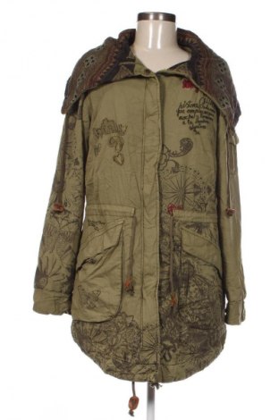 Geacă de femei Desigual, Mărime L, Culoare Verde, Preț 428,99 Lei, #133978178
