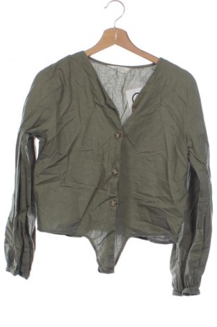 Kinder Shirt H&M, Größe 14-15y/ 168-170 cm, Farbe Grün, Preis 1,99 €