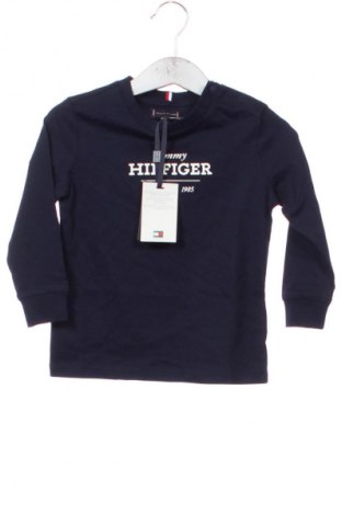 Bluză pentru copii Tommy Hilfiger, Mărime 18-24m/ 86-98 cm, Culoare Albastru, Preț 145,99 Lei