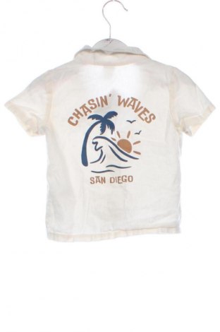 Kinderhemd H&M, Größe 12-18m/ 80-86 cm, Farbe Ecru, Preis 1,99 €