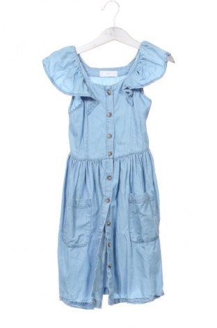 Kinderkleid Mango, Größe 5-6y/ 116-122 cm, Farbe Blau, Preis 9,20 €